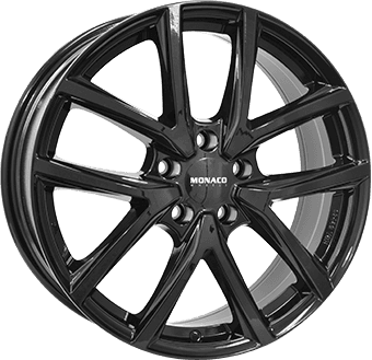 ÖVRIGT Monaco Wheels 7,0X17 5/108 ET45 CH63,4 CL2 Black  Avmont - 7/5R17