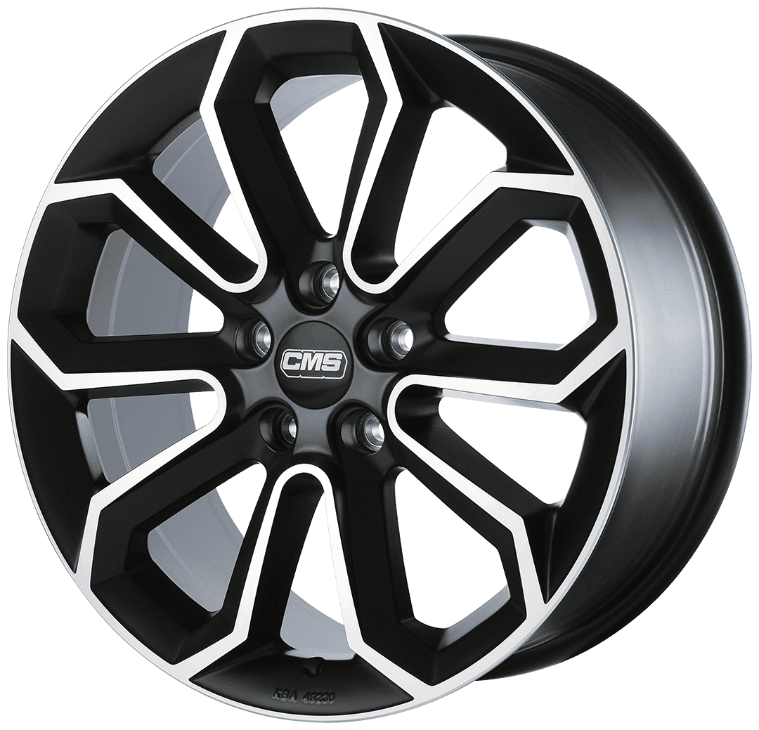 CMS 8.0x18 5/112 ET50 57.1 CMS C20 Matt Black - 8/5R18