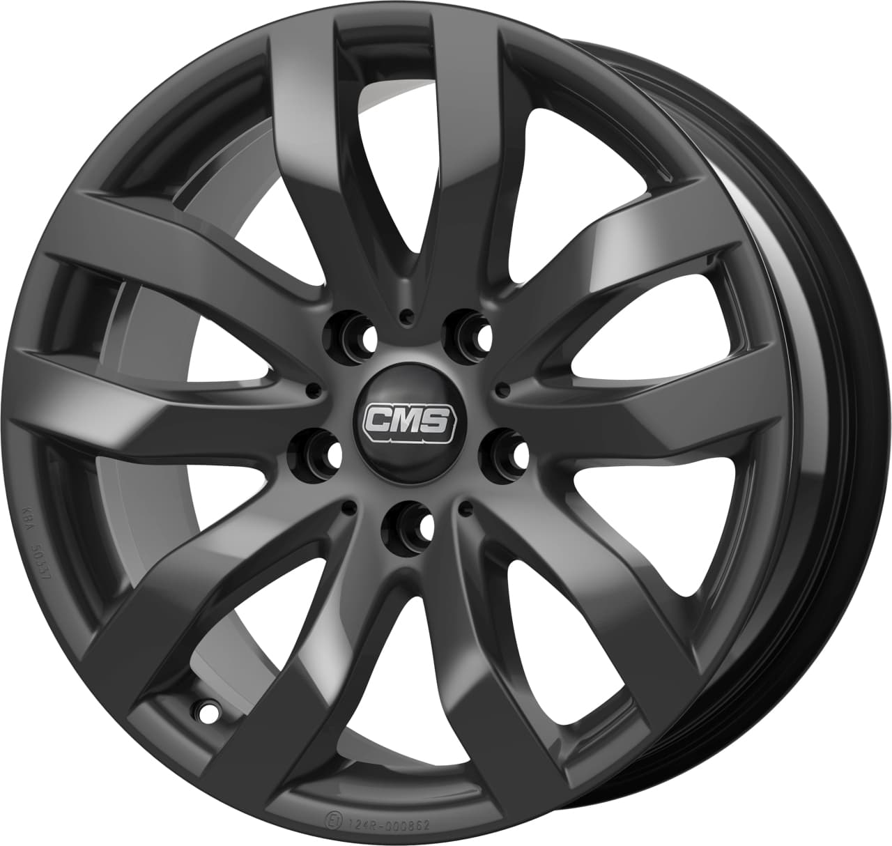 CMS 6,0X15 CMS C22 5/100   ET45 CH54,1 Black - 6/5R15
