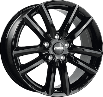 CMS 6.0X16 CMS C27 Black 5/112 ET48 CH57.1 Avmont - 6/5R16