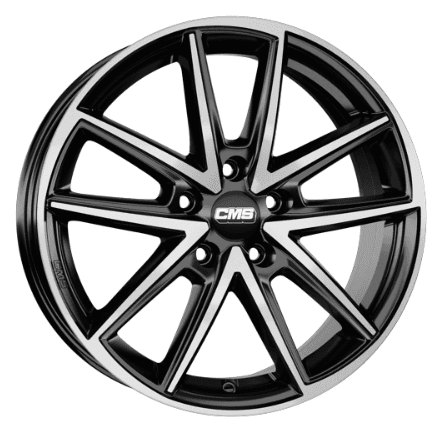 8,0X18 CMS C30 5/114,3 ET45 CH66,1 Blk/Pol