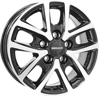6,5X16 5/118 ET66 CH71,1 CL2T Black Polished