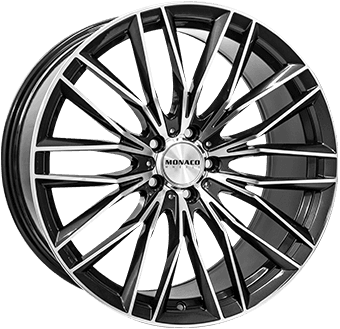 MONACO WHEELS 8,0X18 5/120 ET35 CH72,6 MW GP2 Anthracite Pol - 8/5R18