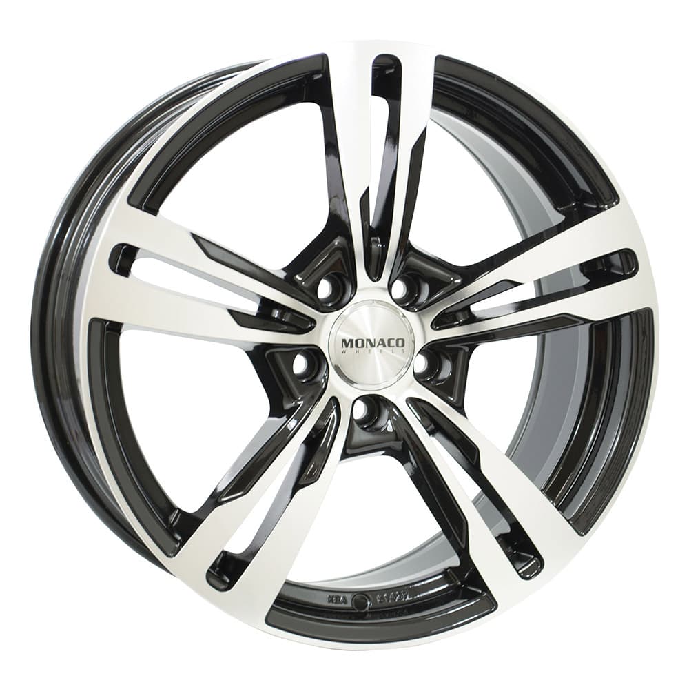 8.0X18 MONACO GP4 BLK/POL 5/112 ET45 CH66.5