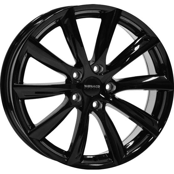 9.0X20 MONACO GP6 Black 5/114.3 ET40 CH64.1