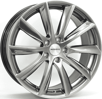 8.5X19 MONACO GP6 5/114.3 ET40 CH64.1 Hyper Black