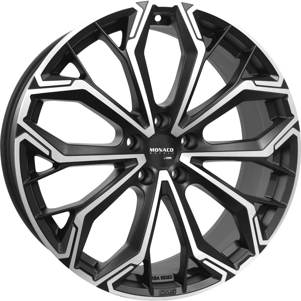 8,0X19 MONACO WHEELS GPC17 M BLK POL 5/112 ET35 66,4