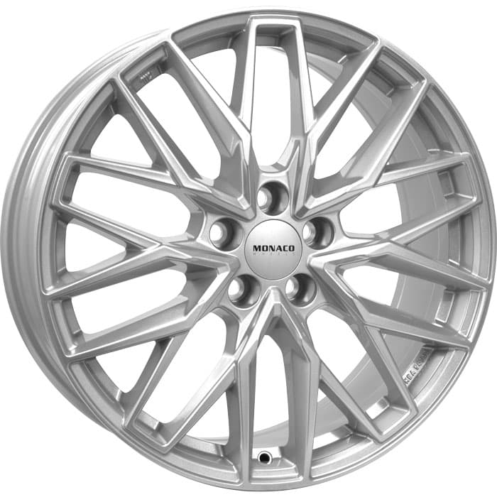 8,0X19 MONACO WHEELS GPX Silver 5/112 ET40 CH70,1