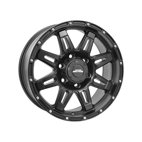 INTER ACTION 8X17 6/139,7 ET25 CH110,1 IA GRABBER Dull Black - 8/6R17