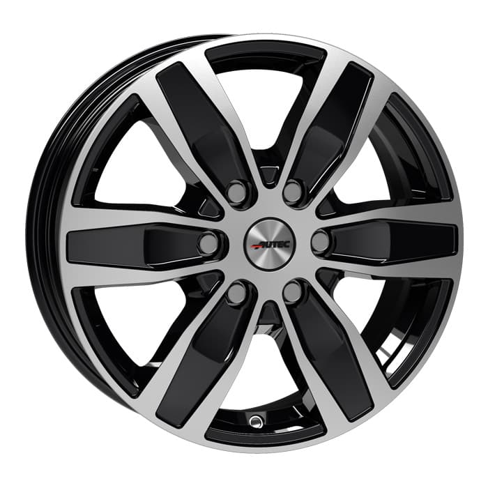 AUTEC 7,0X17 AUTEC QUANTRO Black Polished 6/120 ET45 CH74,6 - 7/6R17