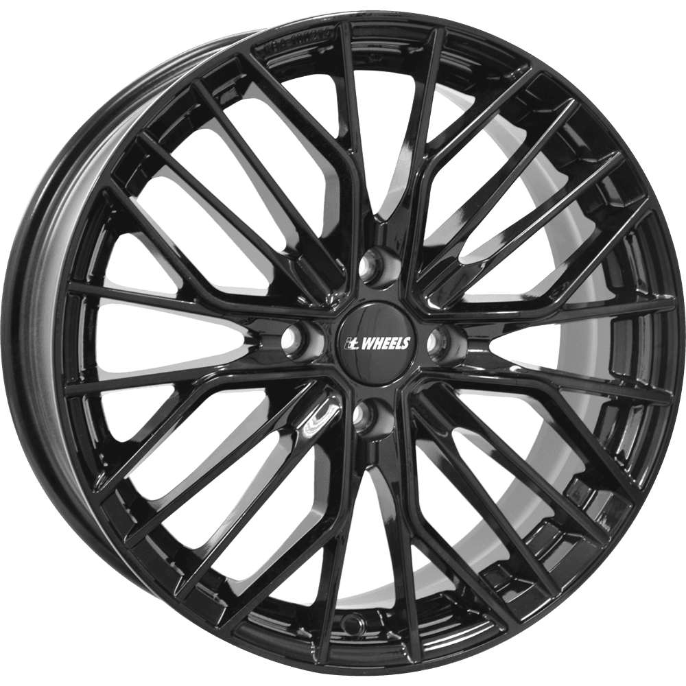 IT WHEELS 7,0X17 IT WHEELS TIARA 4 BLACK 4/108 ET31 CH65,1 - 7/4R17