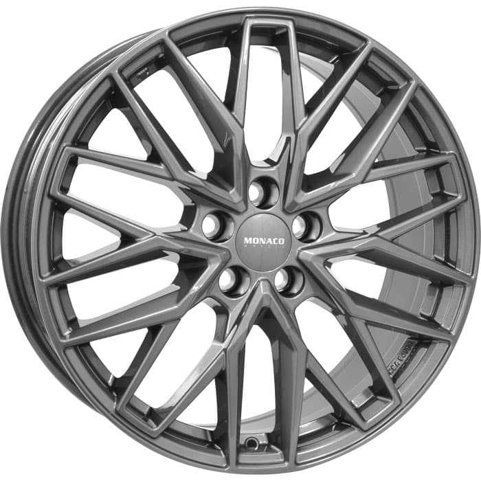 8,0X19 MONACO WHEELS GPX Anthracite 5/112 ET45 CH57,1