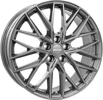 8,0X19 MONACO WHEELS GPX Gloss Gray 5/112 ET45 CH57,1